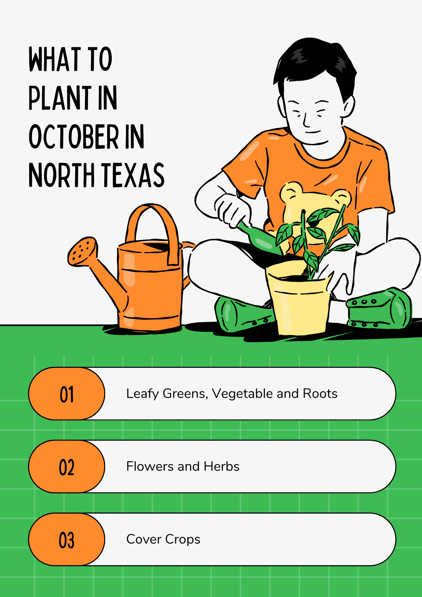 October Planting Guide North Texas